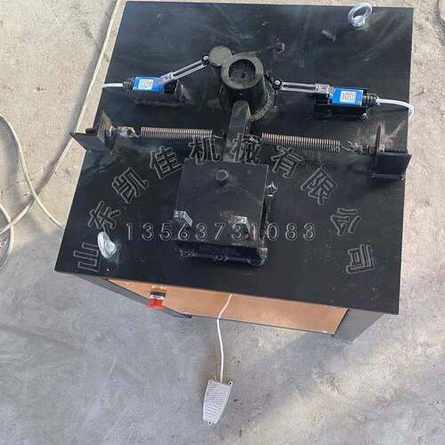 钢设管冲弧冲孔电动坡口机护栏架对机接冲弧机圆货EZY管坡口开弧
