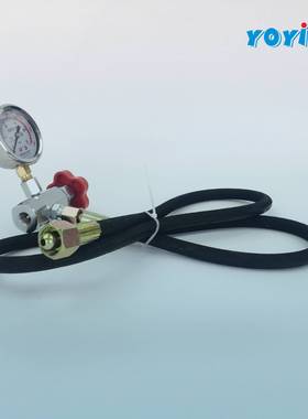 蓄能器测压冲氮工具CQJ-40  CQJ-16东方一力配套接口螺纹连接