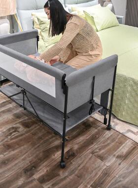 儿可移动RYM多婴功能可折叠加大款宝宝新生床儿睡篮床便床携式拼