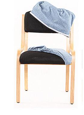 优品木实16871布艺可洗餐公椅电脑拆椅休闲办椅养老椅老人椅简约现代