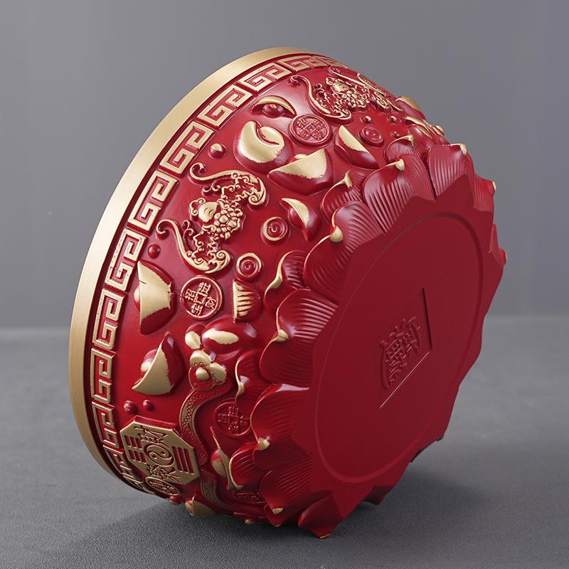 全铜EFD聚宝盆件铜家客用厅装饰财招摆聚财大号米缸铜盆工艺品存