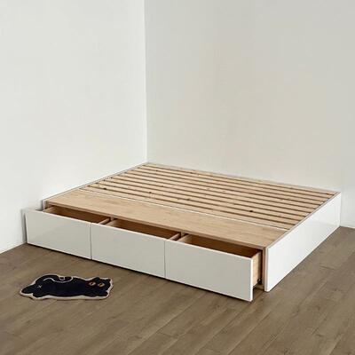 日式双人气小户型榻米抽屉压储物箱体榻1.2m1.5YCE无床m头落地实