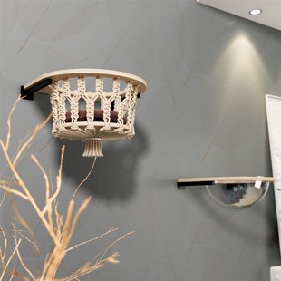 chopin墙壁猫太空舱实木猫爬架挂式 猫屋跳台吊篮别墅用品室内室内