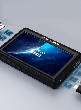 老式录音带录影机摄像机CVBS模拟VHS影片采集卡AV影片录制盒带屏