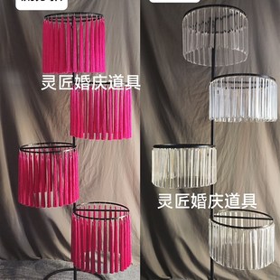 南洋风婚礼道具韶华路引婚庆仿古风格 韶华路引 流苏摆件道具水晶款