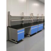 实验室桌面置物架化验室钢木实验台架子实验桌工作台支架试剂架