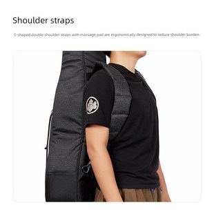 音乐台电吉他包电吉他包加厚防水减震肩吉他背包原声吉他包Aa31