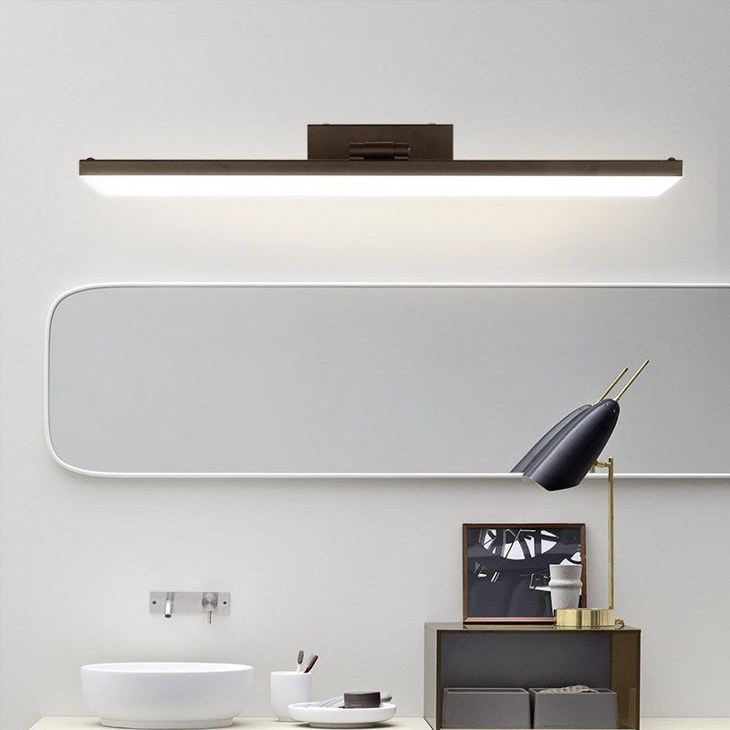 镜前灯LED浴室柜卫生间免打孔北欧镜柜梳妆现代简约厕所镜灯