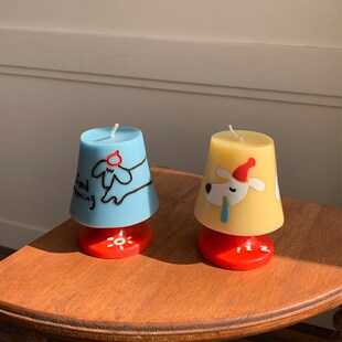 量子猜想Nosoberday小狗台灯香薰蜡烛礼盒小众生日礼物送闺蜜38节