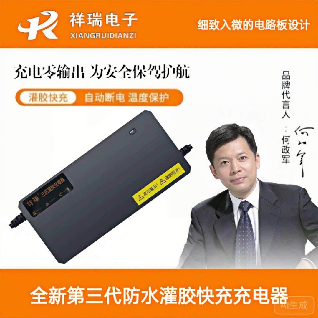 祥瑞电动车专用充电器48V60V72原装充电器二轮车三轮车专用充电器