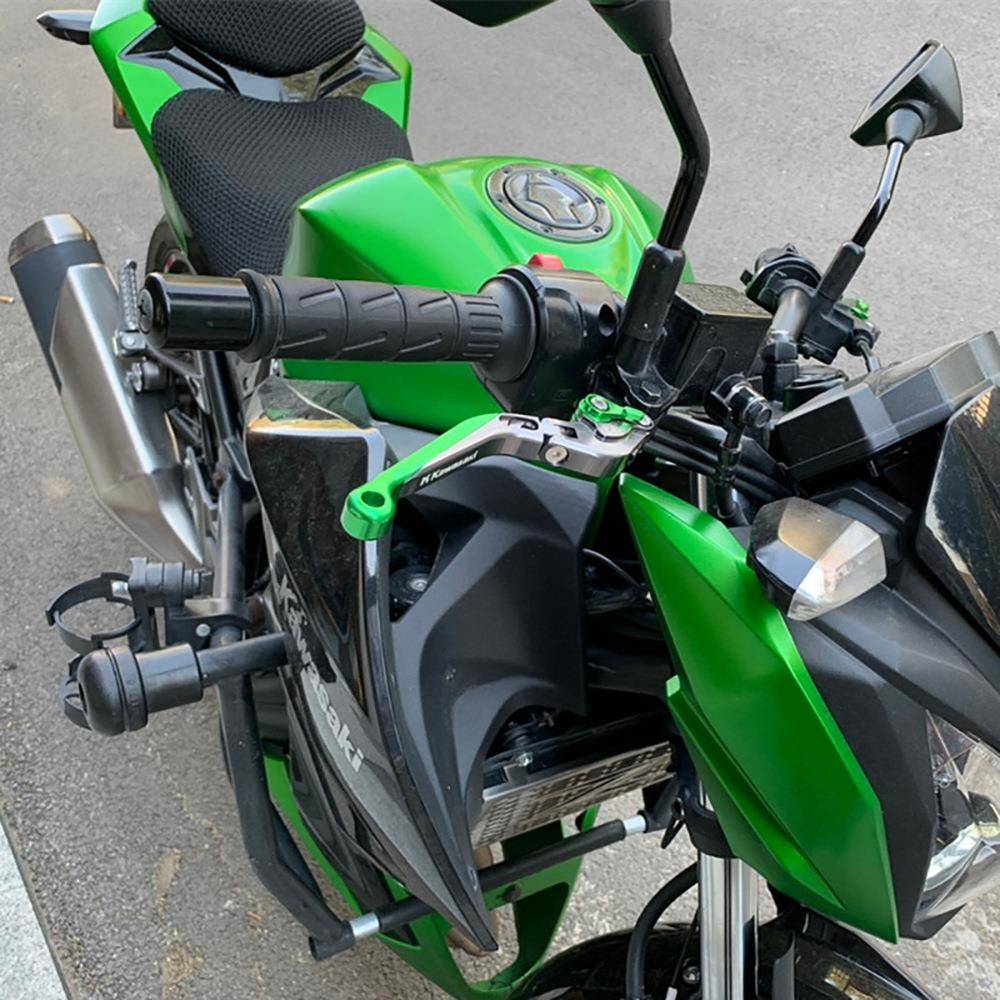 COBRXNC刹车离合拉杆摩托改装GS-S750GSXS600GSXR1000可伸缩牛角