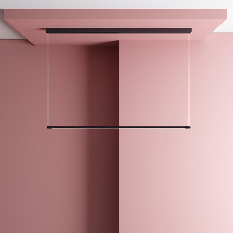 道简线条leDH-A1031d吊灯餐厅客厅书房极走廊过简现代创意长条约