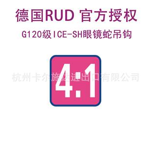 RUD德路G无品牌/120级IC蛇E-Star-hookI德国SH眼镜吊钩自锁吊钩
