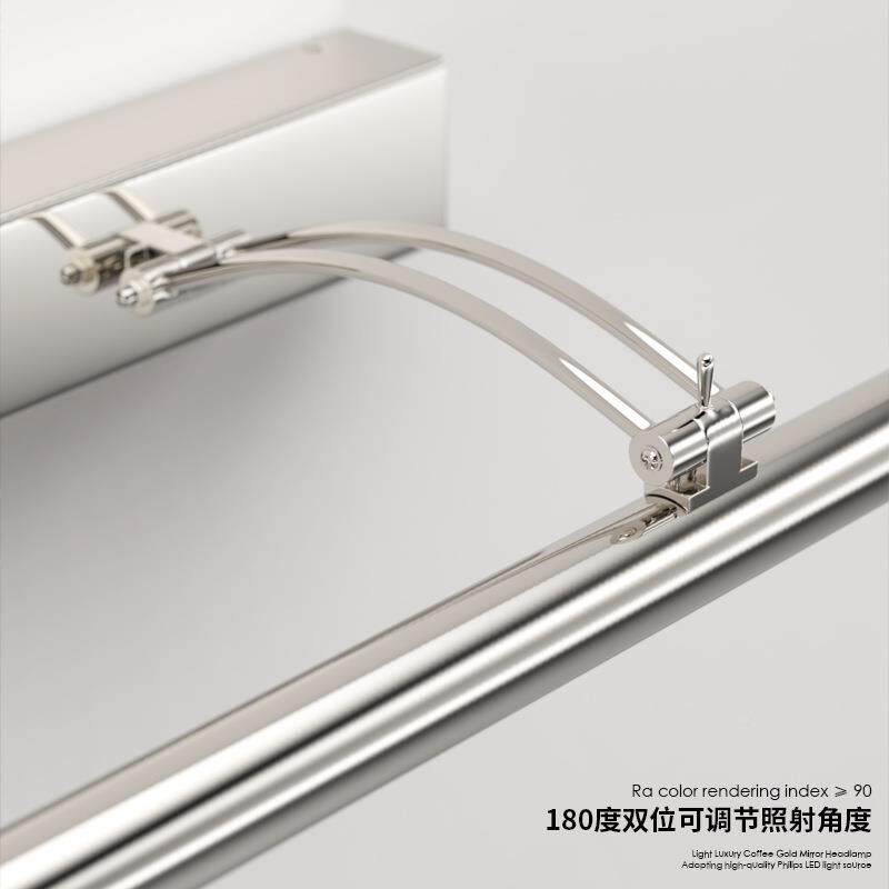 镜前灯ld生间不生锈无品牌/镜柜专用洗手间浴柜室洗漱台可e调节镜