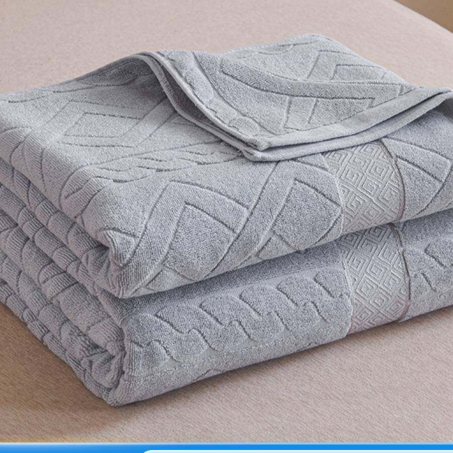 上海老牌毛巾被纯棉10不掉毛加厚老盖式怀旧F99HH7ST0夏睡季午毯