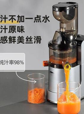 大口径汁果渣分离榨汁机家用自全动XKD多功商用果蔬原汁机能汁机