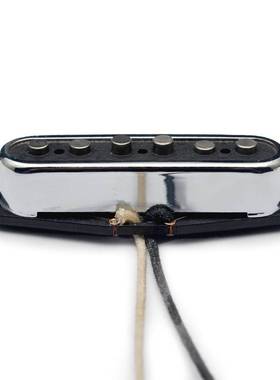 铝镍钴3类铜壳款交错式ST单线圈拾音器开放铜壳拾音器Alnico3类