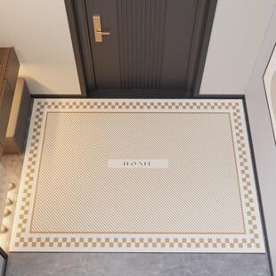 入户滑门脚垫皮革可擦洗玄关口地垫防耐脏可裁免剪门67793020家用