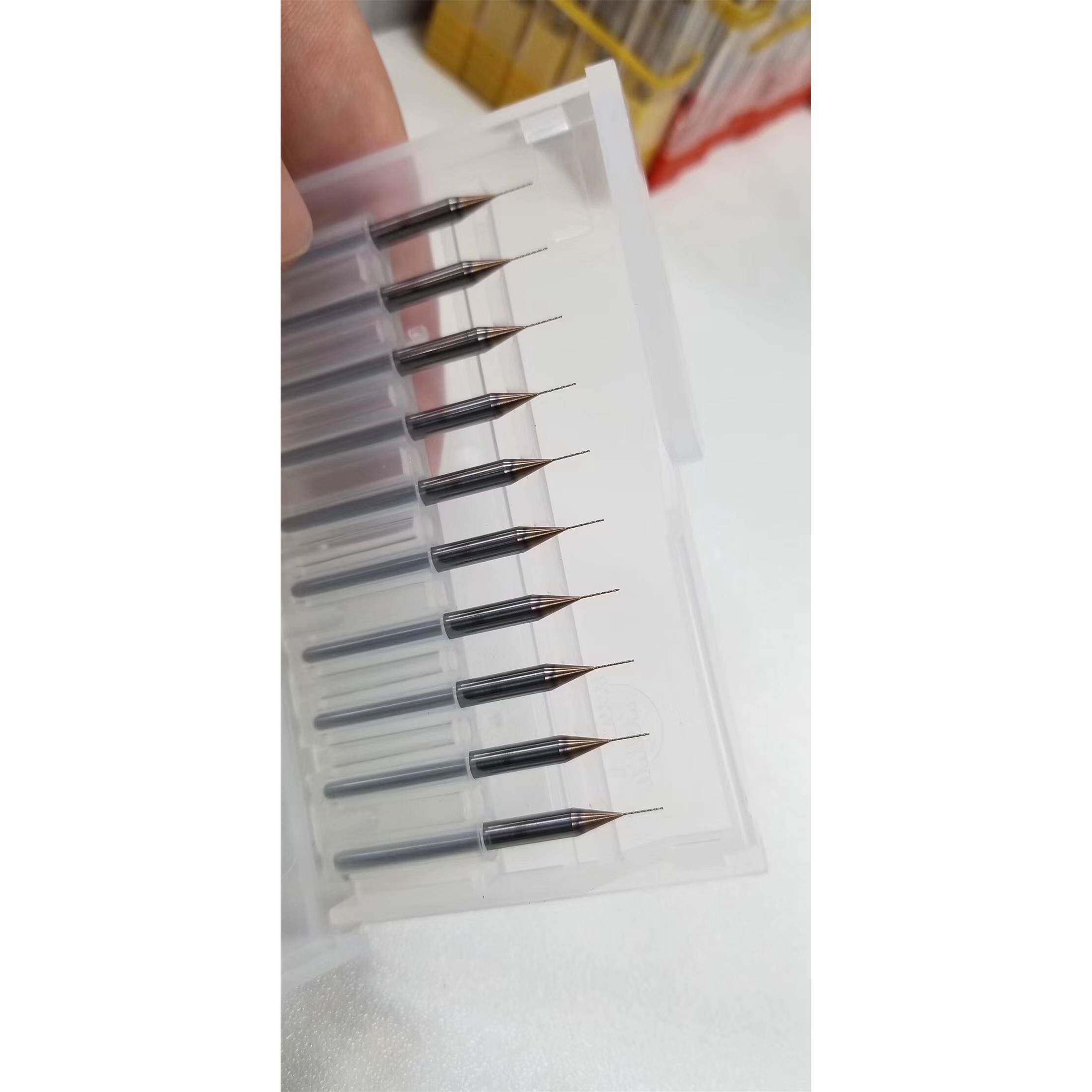 微钻体熔喷布模具专用钻头0.0.2网2红小钻按规格头钨5钢整钻头