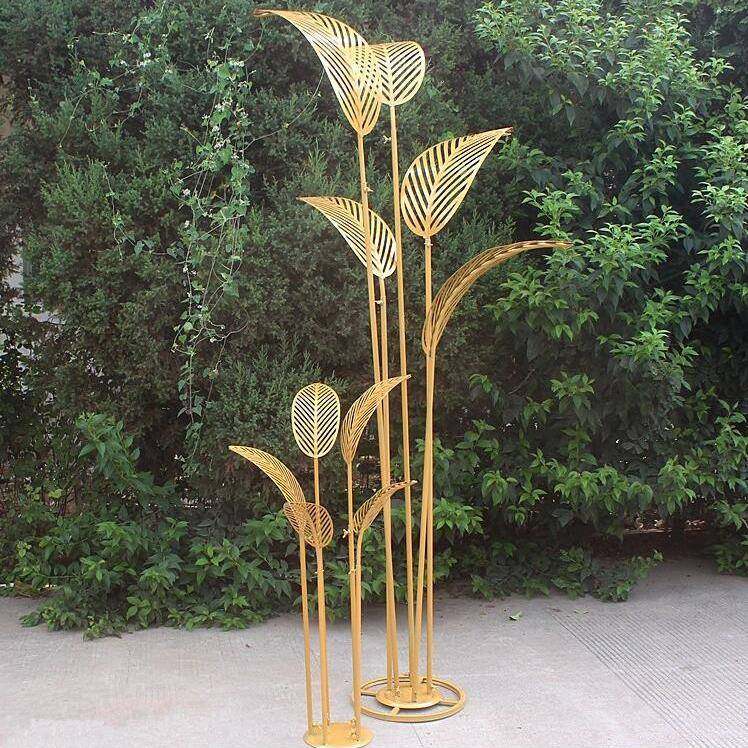 婚庆道铁艺引新具款芭蕉迎宾婚礼架子t台屏风无品牌/橱窗路舞树台