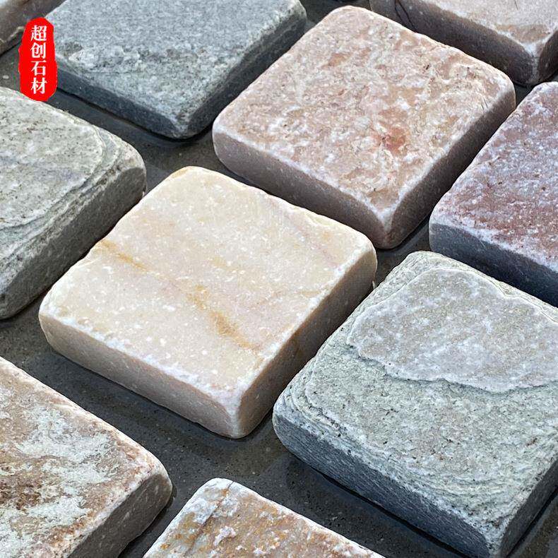 仿古砖复古墅文石别外墙瓷砖室外美式墙砖铺砖马化蹄地石景区汀步