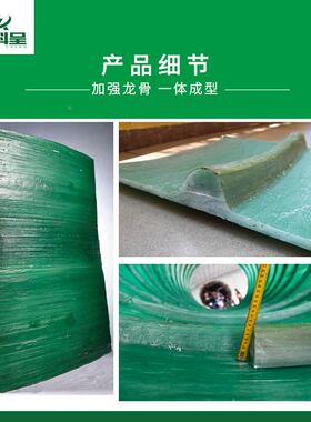 厂家化粪池玻钢化粪池三式格成璃品QKC-FRP-化粪池20-20立方