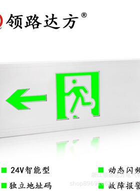 智能疏灯散指示标系散统智能疏散应急照明ANW标志集中控制型疏志