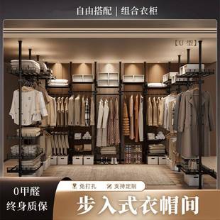 加粗顶天立铁地衣架杆挂衣架衣用帽家架衣帽间简ESL易落地置物架