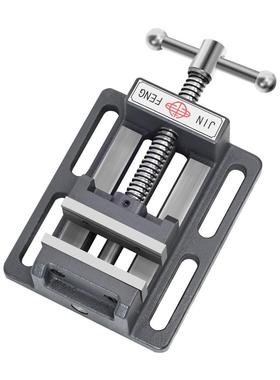 3YV54F1-钻床导杆T式平口钳台SMB钻重型台钳小台虎钳夹具3寸8寸铸