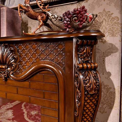 式WWE炉芯1.5米美式装饰柜电壁炉芯欧壁仿真火多用电视柜壁炉芯