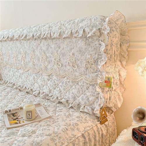 新款通夹床头套罩OQD实床头软棉包靠背套弹力全包木防滑加厚四季