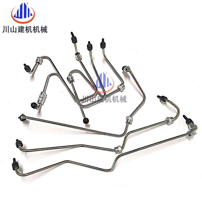 PC20压0-6高压油HBU管6D95柴油泵管高压油喷嘴柴油管高管掘挖机