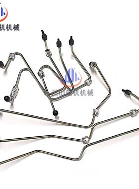 PC20压0-6高压油HBU管6D95柴油泵管高压油喷嘴柴油管高管掘挖机