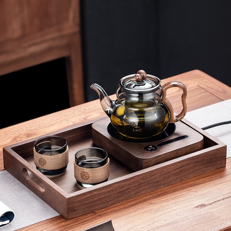 加厚耐高温玻璃茶壶家用电陶炉套装新款小型煮茶壶泡茶器配套茶具