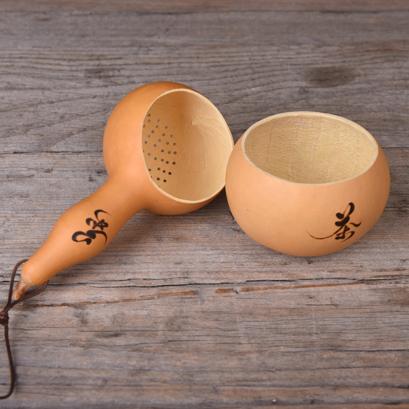 葫仙天然葫芦茶漏茶叶茶叶罐匙功夫茶具配件分茶器过滤网勺