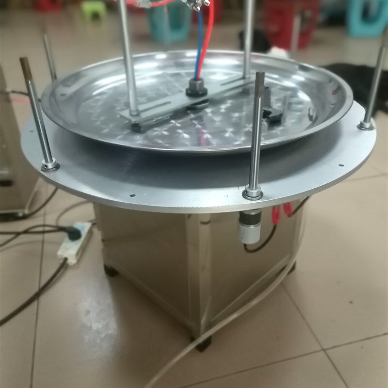喷涂机设备小迷你6工位全自动转盘油漆喷机不锈钢铝材质操作简单