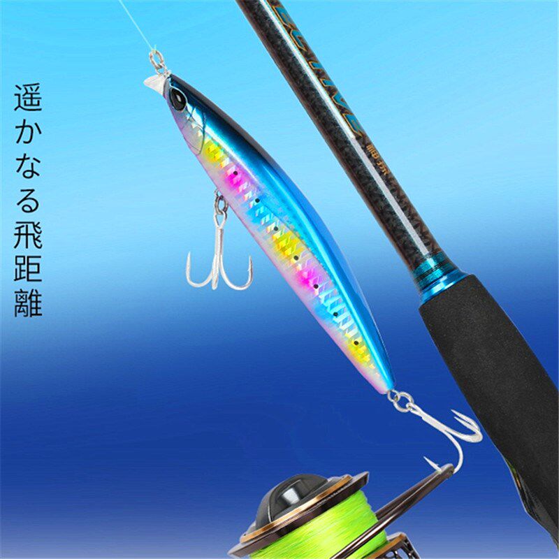 钓之屋浮水米诺路亚饵远投浅滩水层19克红头钓翘嘴海鲈鱼路亚假饵