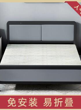 书房隐形床不空间的折人叠床小房间功能床1米2占的双1米多5FYY收