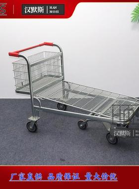 理大双型商超重型理货车多功能仓车库层搬运运输推超市水果93215