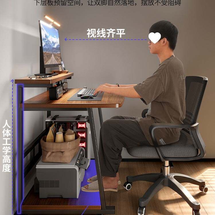 电脑桌台式小型家用迷你移动学习笔记本桌子简易小户型卧室床边桌