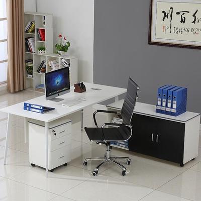 新款简尚办公桌理主管桌单约人时位职员办公经桌椅组合办公ZVP家