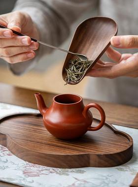 复配古金茶拨中式手编VJS茶拨茶家用茶扒六君合器子件取茶器茶匙