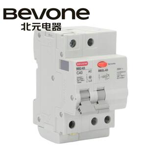 家微断2空气 N漏电保护器C型用断路器北京元 BBJMQ2L P6北3小型1P