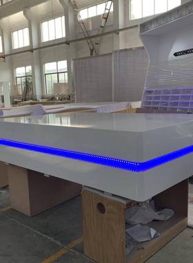 常州展柜厂家支持设计制作各示司公展厅展示柜异形柜JSQ02203式样