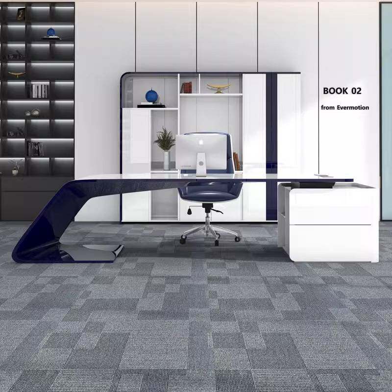 烤漆办公老板桌总裁班台简约现代办公室经理主管办公桌椅组合家具