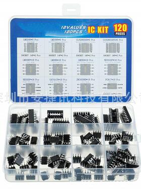 12种芯片120个Opa器mp定时器UEK达林顿光电耦合LM32L4M339ULN2030