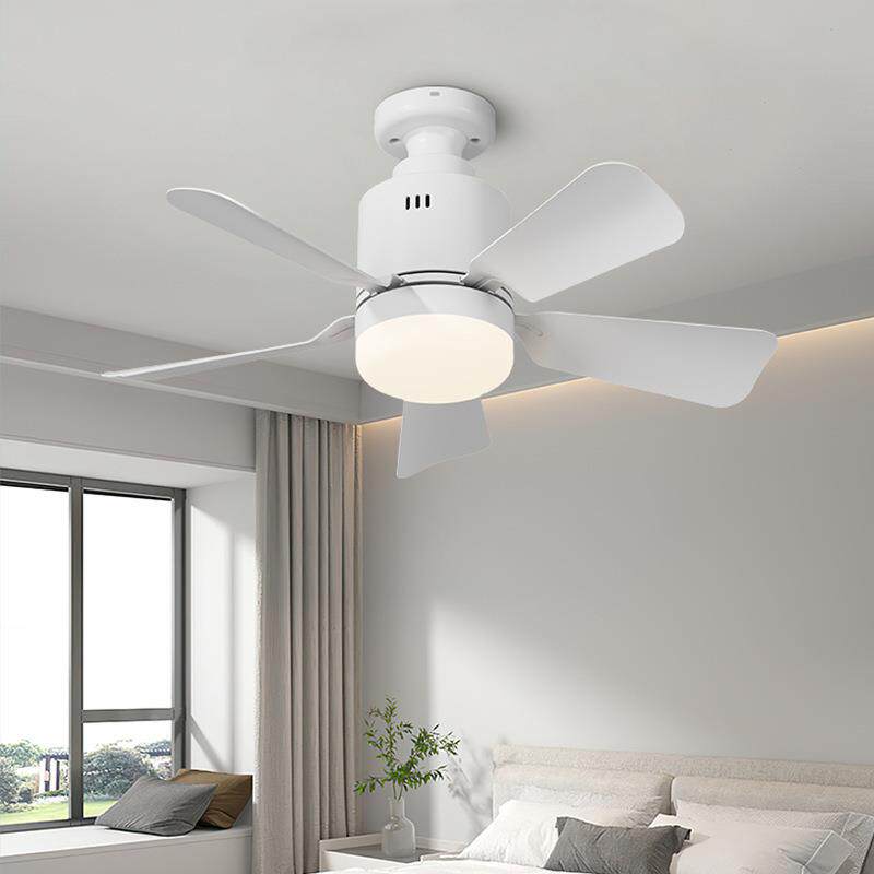 E27球泡风扇家用风扇叶541灯E7可拆卸扇2厅卧室控遥商照吊扇灯宽