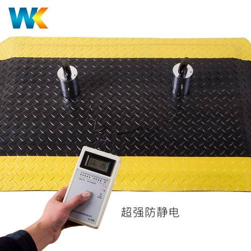 厂家防静电抗直防静电柳叶纹抗疲劳优防质销垫地橡胶静电台垫防静