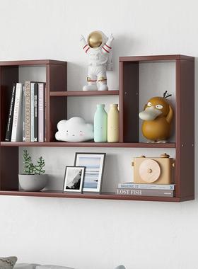 书架墙上置物架壁式架储物柜用卧室墙YUB面装饰挂客厅家酒吊柜墙