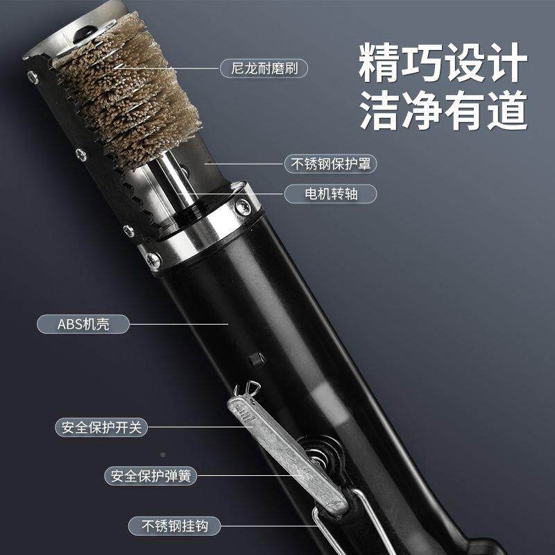 电动刮猪蹄手头焦黑熏猪黑毛清洁毛刷牛猪羊腿脚头RPS火烧工具去